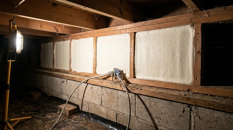 Rim Joist & Band Joist Spray Foam Jonesboro