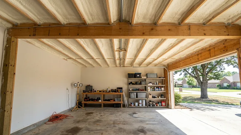 Garage Spray Foam Insulation Jonesboro